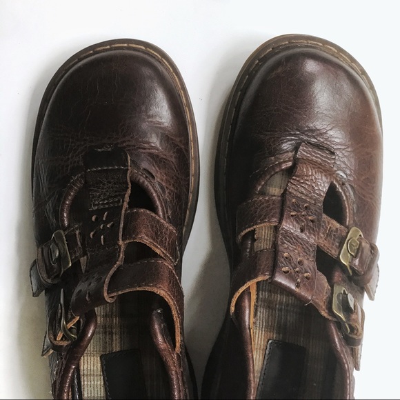 📚SOLD📚Dr. Martens T-Strap Leather Mary Janes - Picture 4 of 8